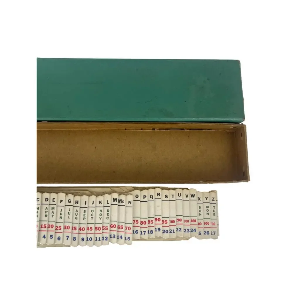 Amfile Sort-All A31 Alphabetical Month Day Date Numerical Paper Organizer Sorter